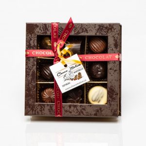 Coffret de 9 pralines