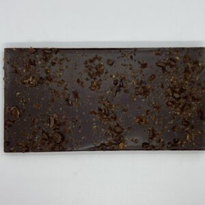 Tablette chocolat au lait éclats de café sans sucre