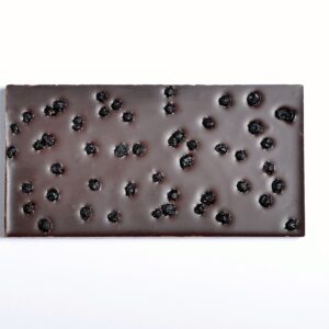 Tablettes chocolat au lait aux bleuets sans sucre