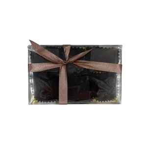 Boîte de 6 pralines chocolat noir 70%